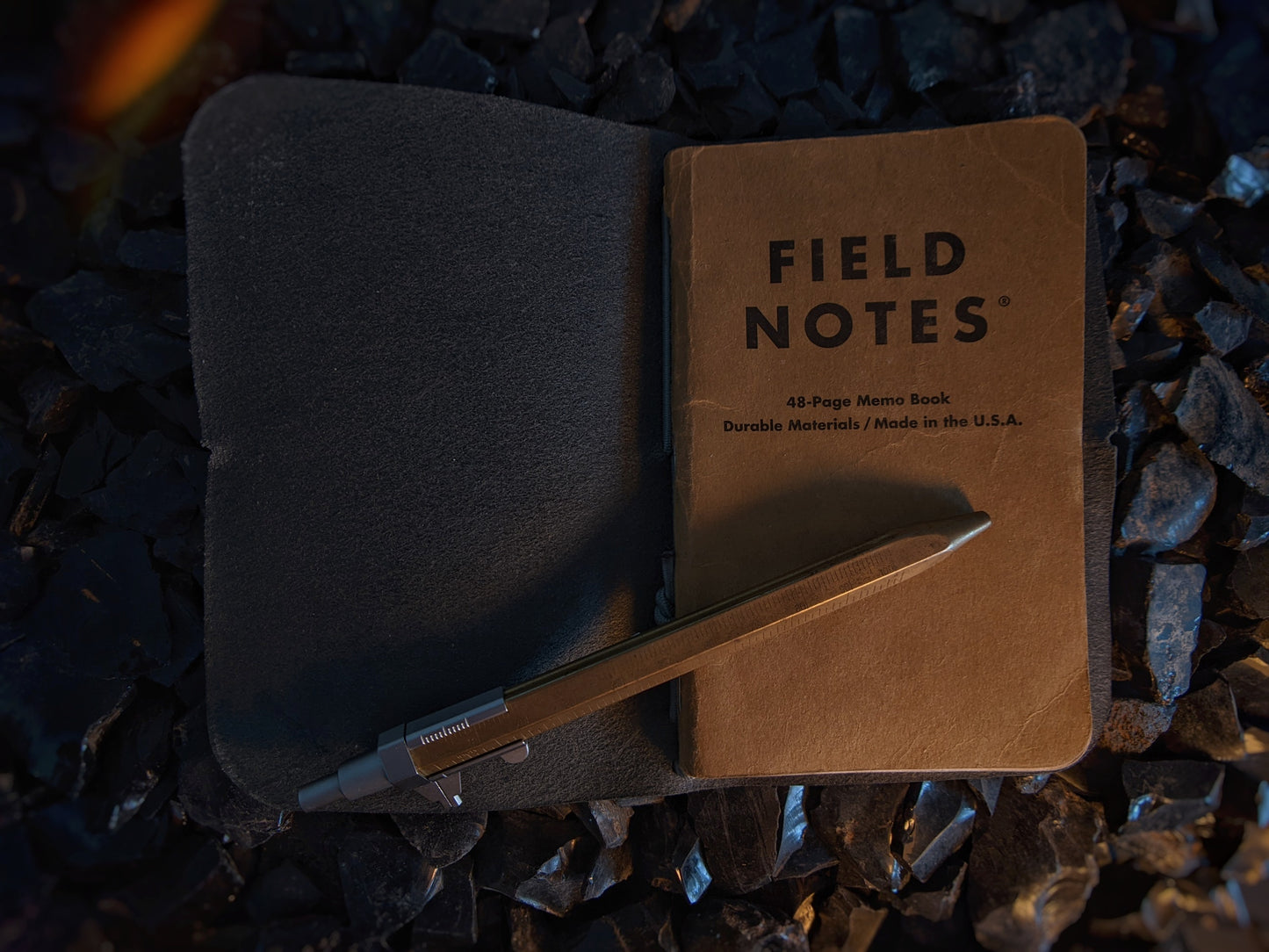 Leather field notes cover (cover only)